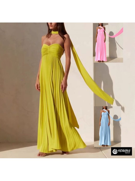 Vestito Donna Maxi Diciottesimo Festa Occasione Speciale Party Dress 110559
